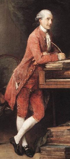 Thomas Gainsborough Portrait of Johann Christian Fischer German composer